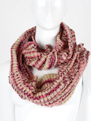SCARF   KNITTED  DAF99317PNK - Scarvesnthangs
 - 2