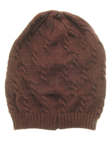 HAT AND CAP   KNITTED  DAH0005BUR - Scarvesnthangs
 - 2