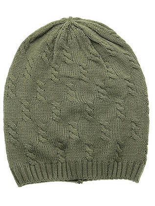 HAT AND CAP   KNITTED  DAH0005GRY