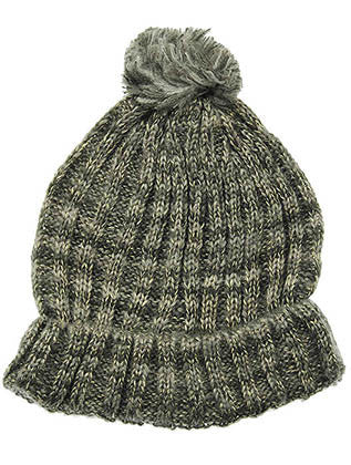 HAT AND CAP   POM POM  DAH12232BLK