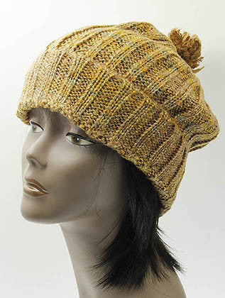 HAT AND CAP   POM POM  DAH12232BRO - Scarvesnthangs
 - 3