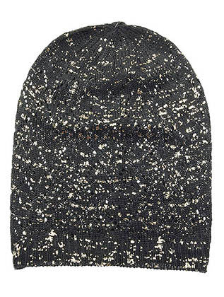 HAT AND CAP   CROCHETED  DAH20175GRY