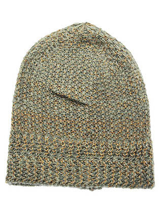 HAT AND CAP   METALLIC THREAD ACCENT  DAH20248GRY