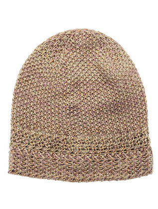 HAT AND CAP   METALLIC THREAD ACCENT  DAH20248PNK