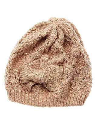 HAT AND CAP   KNITTED  DAH2206PNK