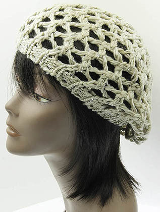 HAT AND CAP   CROCHETED  DAH2210BEG - Scarvesnthangs
 - 3