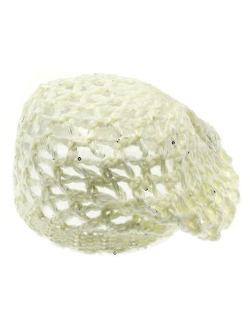 HAT AND CAP   CROCHETED  DAH2210WHT - Scarvesnthangs
 - 2