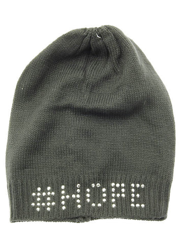 HAT AND CAP   HASHTAG HOPE  DAH2711GRY - Scarvesnthangs
 - 2