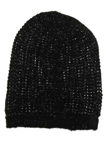 HAT AND CAP   CROCHETED  DAH2874BLK - Scarvesnthangs
 - 2