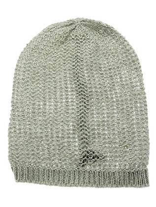 HAT AND CAP   CROCHETED  DAH2874GRY