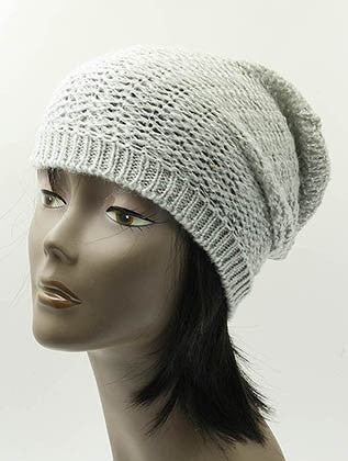 HAT AND CAP   CROCHETED  DAH2874GRY - Scarvesnthangs
 - 3