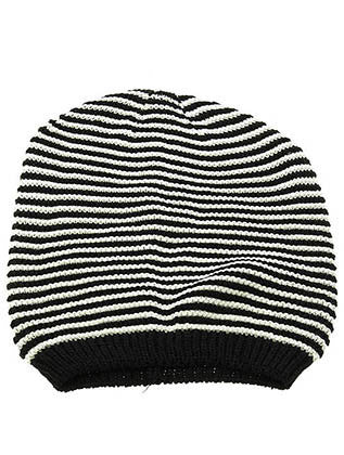 HAT AND CAP   KNITTED  DAH3306BKW