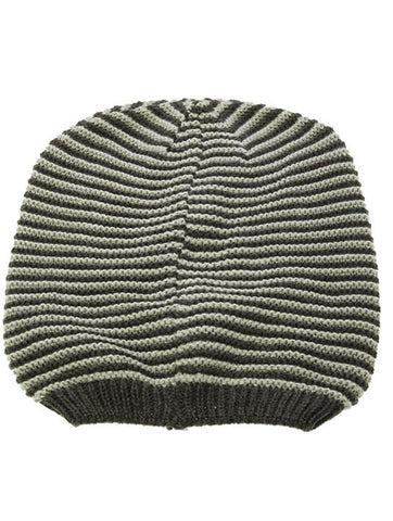 HAT AND CAP   KNITTED  DAH3306GRY - Scarvesnthangs
 - 2