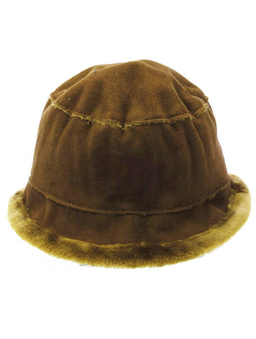 HAT AND CAP   FAUX FUR  DAH415BRO - Scarvesnthangs
 - 2