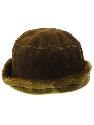 HAT AND CAP   FAUX FUR  DAH415BRO - Scarvesnthangs
 - 3