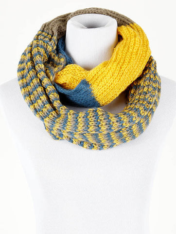 SCARF   KNITTED  DAH5028YEW - Scarvesnthangs
 - 2