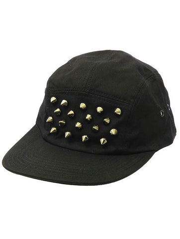 HAT AND CAP   METAL SPIKE  DAH7088BLK - Scarvesnthangs
 - 2