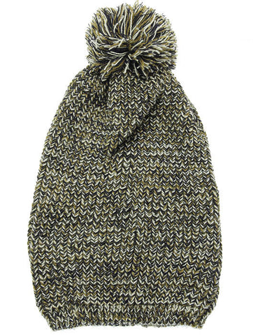 HAT AND CAP   POM POM  DAH8144BRO - Scarvesnthangs
 - 2
