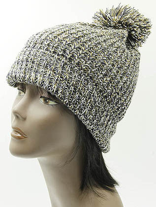 HAT AND CAP   POM POM  DAH8144BRO - Scarvesnthangs
 - 3