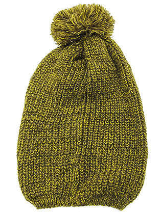 HAT AND CAP   POM POM  DAH8144YEW