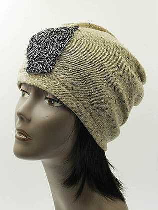HAT AND CAP   OWL  DAH8345BEG - Scarvesnthangs
 - 3