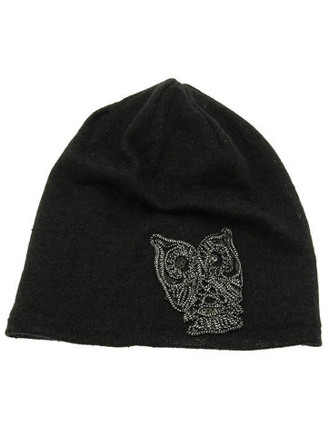 HAT AND CAP   OWL  DAH8345BLK - Scarvesnthangs
 - 2