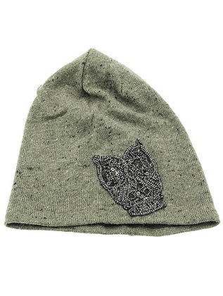 HAT AND CAP   OWL  DAH8345GRY