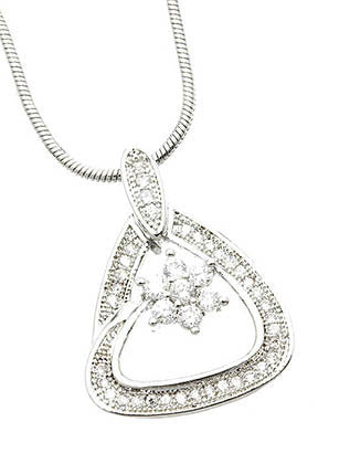 NECKLACE  DDN1628RDCLR - Scarvesnthangs
 - 3