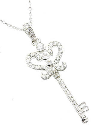 NECKLACE  DDN1709RDCLR - Scarvesnthangs
 - 3