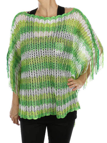 SCARF   CHEVRON PATTERN  HAF182018RGRN - Scarvesnthangs
 - 2