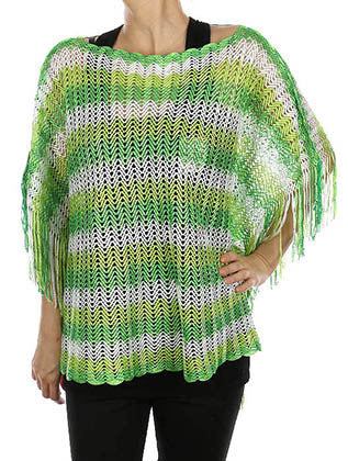 SCARF   CHEVRON PATTERN  HAF182018RGRN