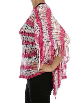 SCARF   CHEVRON PATTERN  HAF182018TFSH - Scarvesnthangs
 - 3