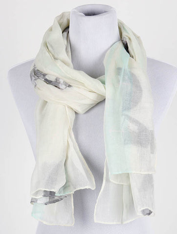 SCARF   ANCHOR PRINT  HAF275003R2MIN - Scarvesnthangs
 - 2
