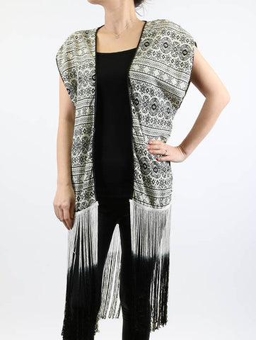 SCARF   PRINT  HAF291004GBLK - Scarvesnthangs
 - 2