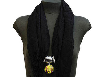 SCARF   SCARF CHARM  HAF84665RDYEW - Scarvesnthangs
 - 3