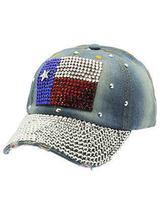 HAT AND CAP   TEXAS FLAG  HAH277008BBLU