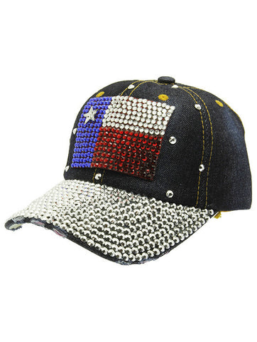 HAT AND CAP   TEXAS FLAG  HAH277008DBLK - Scarvesnthangs
 - 2