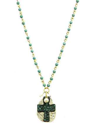 NECKLACE  HAN173106GDTQA