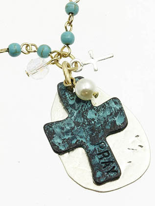 NECKLACE  HAN173107GDTQA - Scarvesnthangs
 - 3