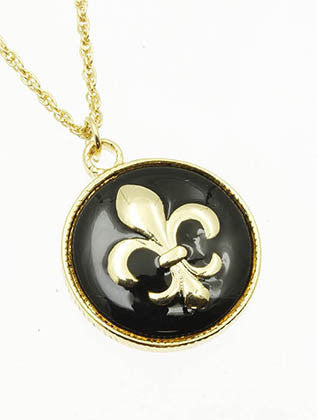 NECKLACE  HAN173156GDBLK - Scarvesnthangs
 - 3