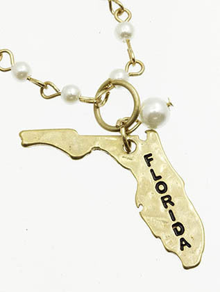 NECKLACE  HAN178191FLMGCRM - Scarvesnthangs
 - 3