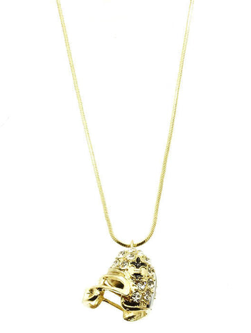 NECKLACE  HAN178218GDCLR - Scarvesnthangs
 - 2