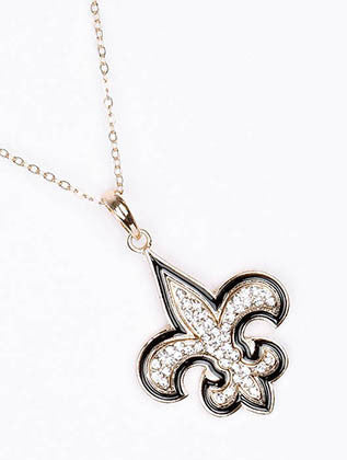 NECKLACE  HAN193003GDCLR - Scarvesnthangs
 - 3