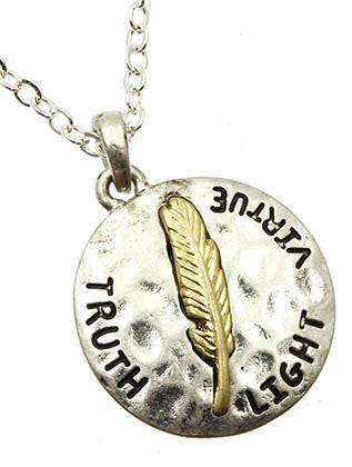 NECKLACE  HAN259137MSSIV - Scarvesnthangs
 - 3