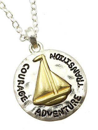 NECKLACE  HAN259138MSSIV - Scarvesnthangs
 - 3