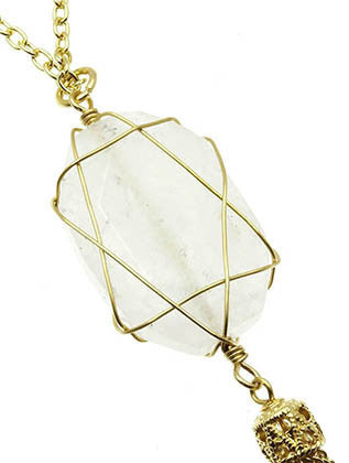 NECKLACE  HAN259139AGDWHT - Scarvesnthangs
 - 3