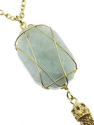 NECKLACE  HAN259139RGDAQA - Scarvesnthangs
 - 3