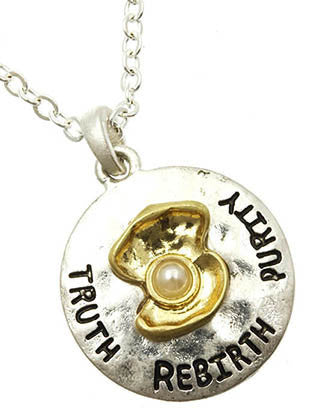 NECKLACE  HAN259141MSSIV - Scarvesnthangs
 - 3