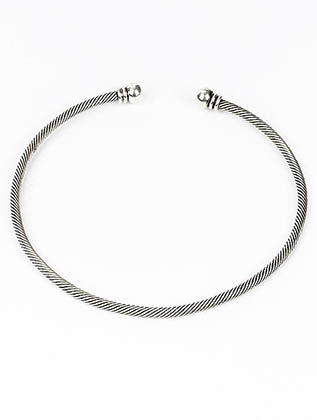 NECKLACE  HAN9901NRDSIV - Scarvesnthangs
 - 3