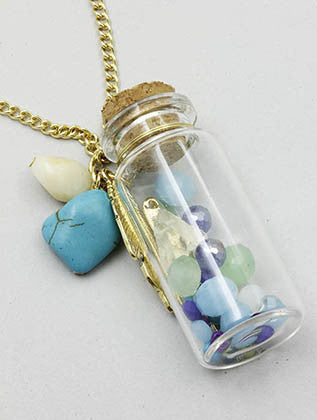 NECKLACE  HAS259122TGDMLT - Scarvesnthangs
 - 3